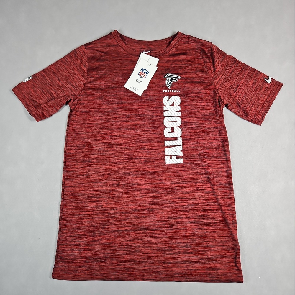 Nike Youth Red Atlanta Falcons NFL Dri-FIT Graphic T Shirt Size Large NWT